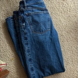 American Eagle Outfitters Blue Flare & Wide Leg Jeans